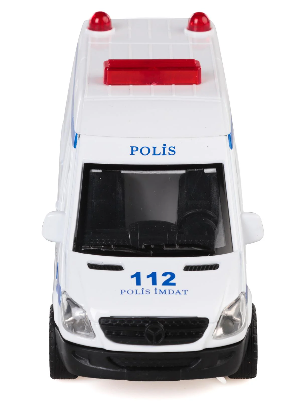 Can Oyuncak Kutuda 12 Li Sesli Çek Bırak Ambulans - Beyaz