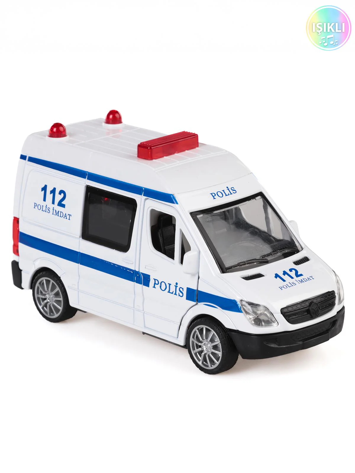 Can Oyuncak Kutuda 12 Li Sesli Çek Bırak Ambulans - Beyaz - Image 5