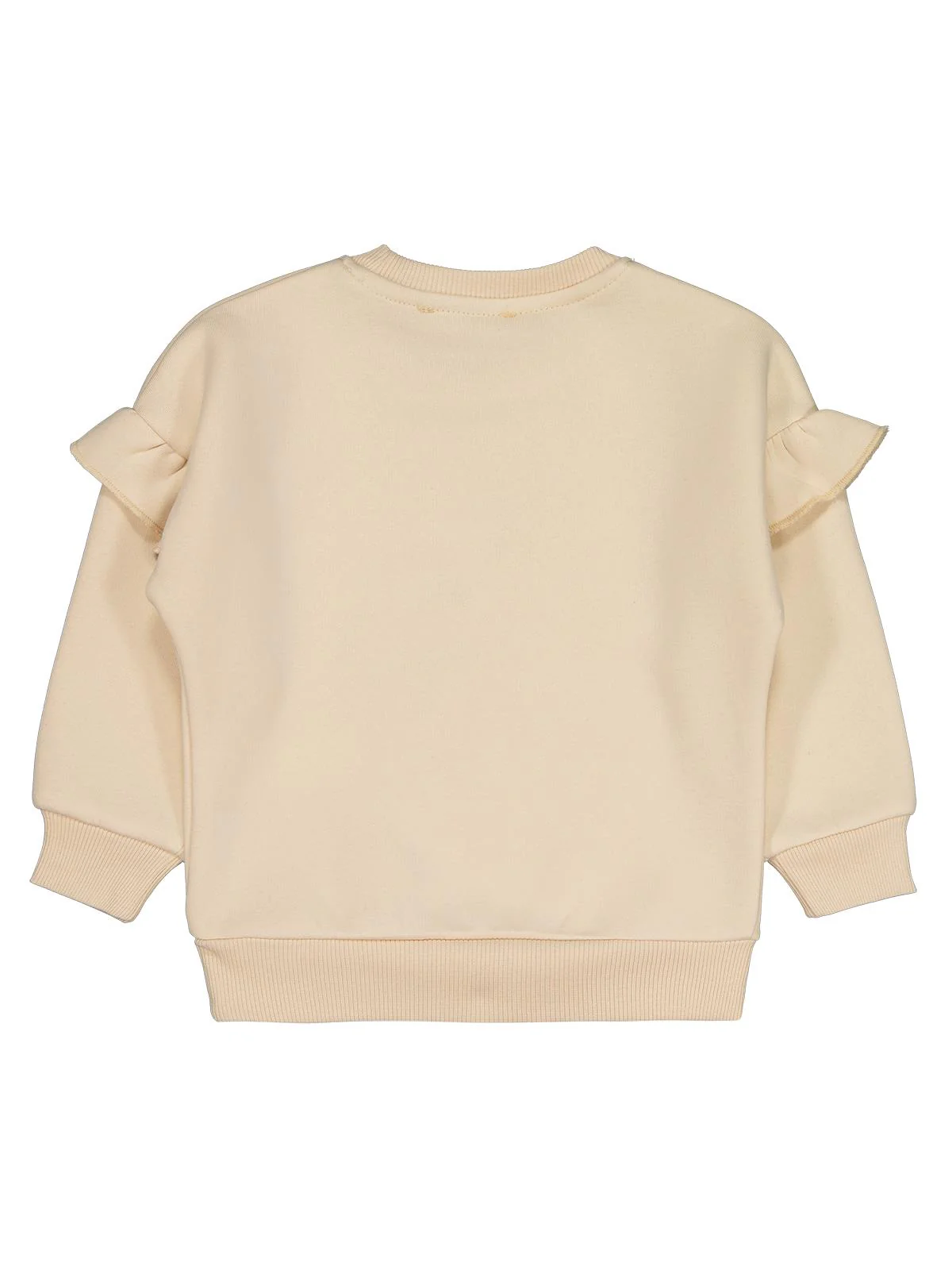Civil Girls Unicorn Nakışlı 2-5 Yaş Sweatshirt - Fil Dişi - Image 2