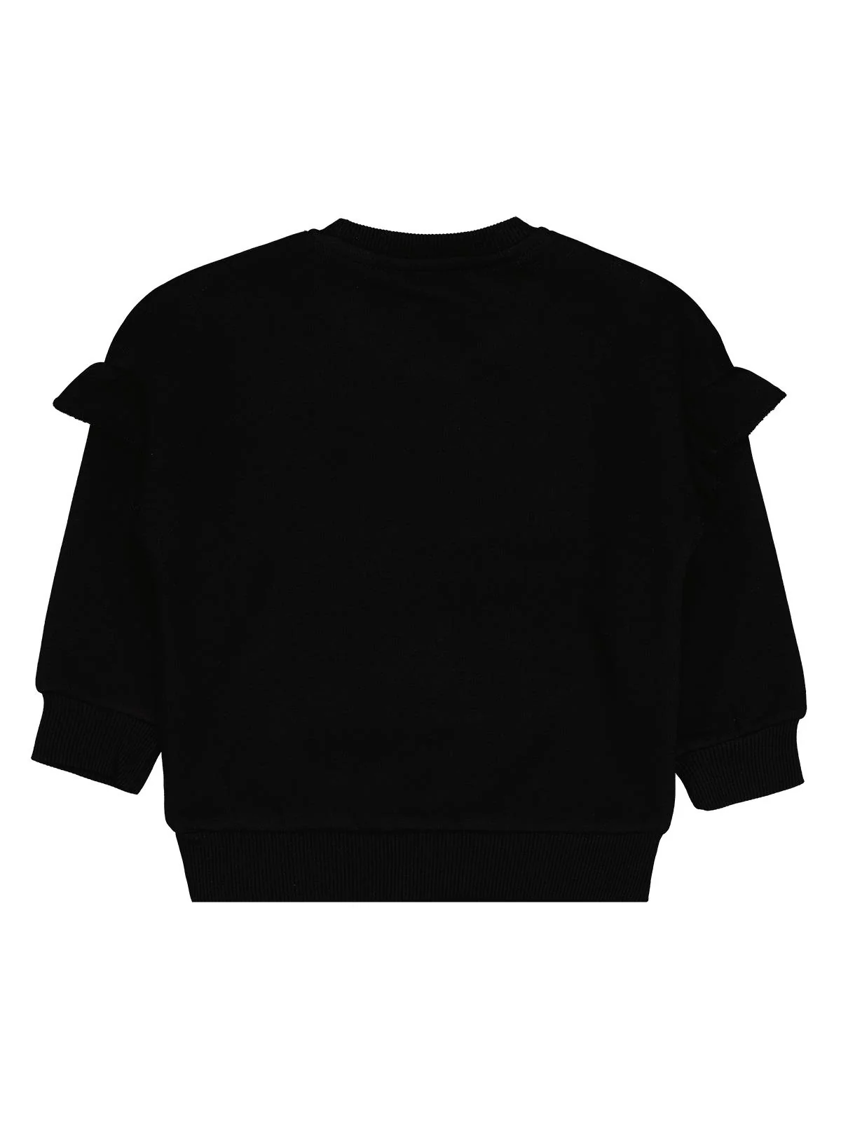 Civil Girls Unicorn Nakışlı 2-5 Yaş Sweatshirt - Siyah - Image 4