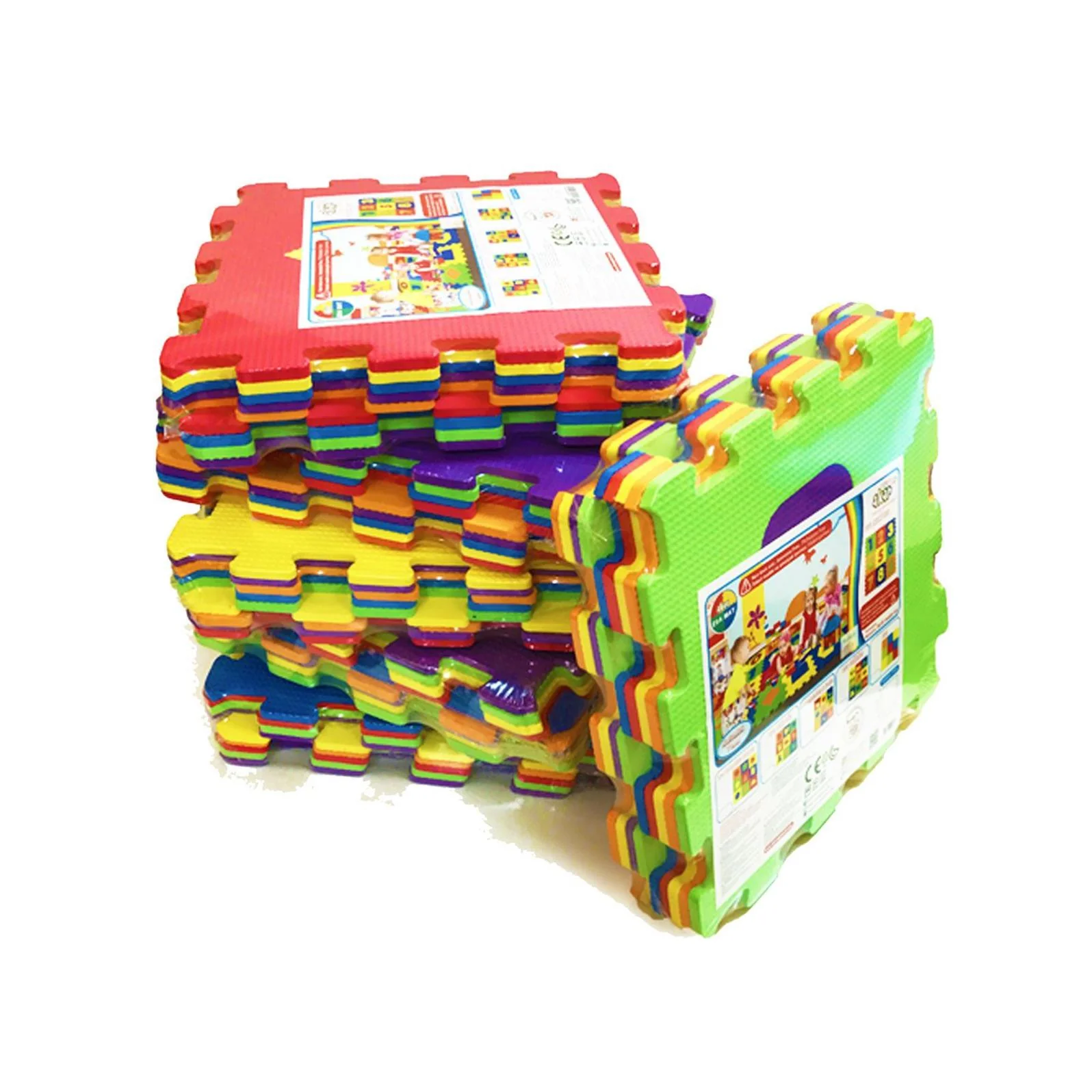 Akar Oyuncak Eco Eva Oyun Matı Sebzeler 33x33 Cm - Image 4