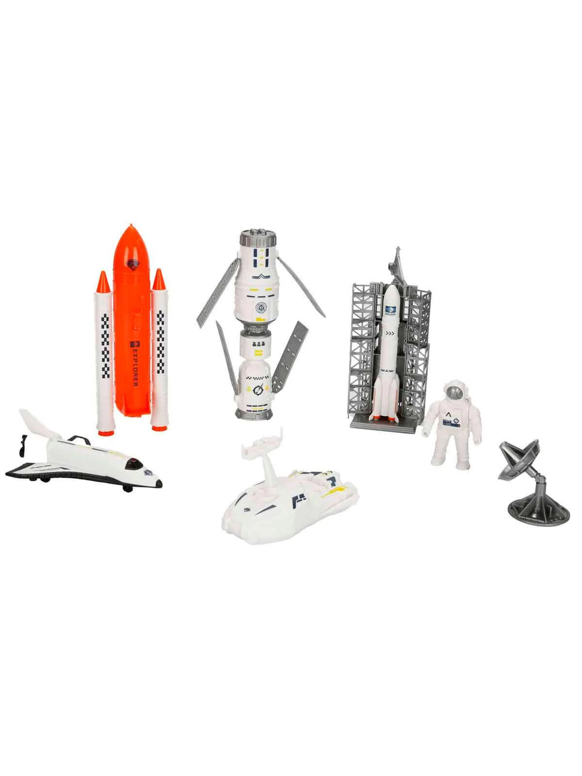 Playmind Uzay İstasyonu Oyun Seti - Turuncu - Image 3
