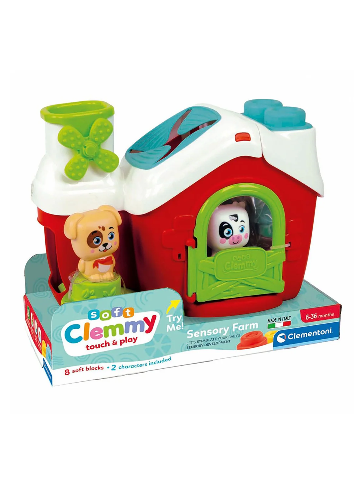 Clementoni Soft Clemmy Yumuşak Blok Duyusal Çiftlik - Image 3