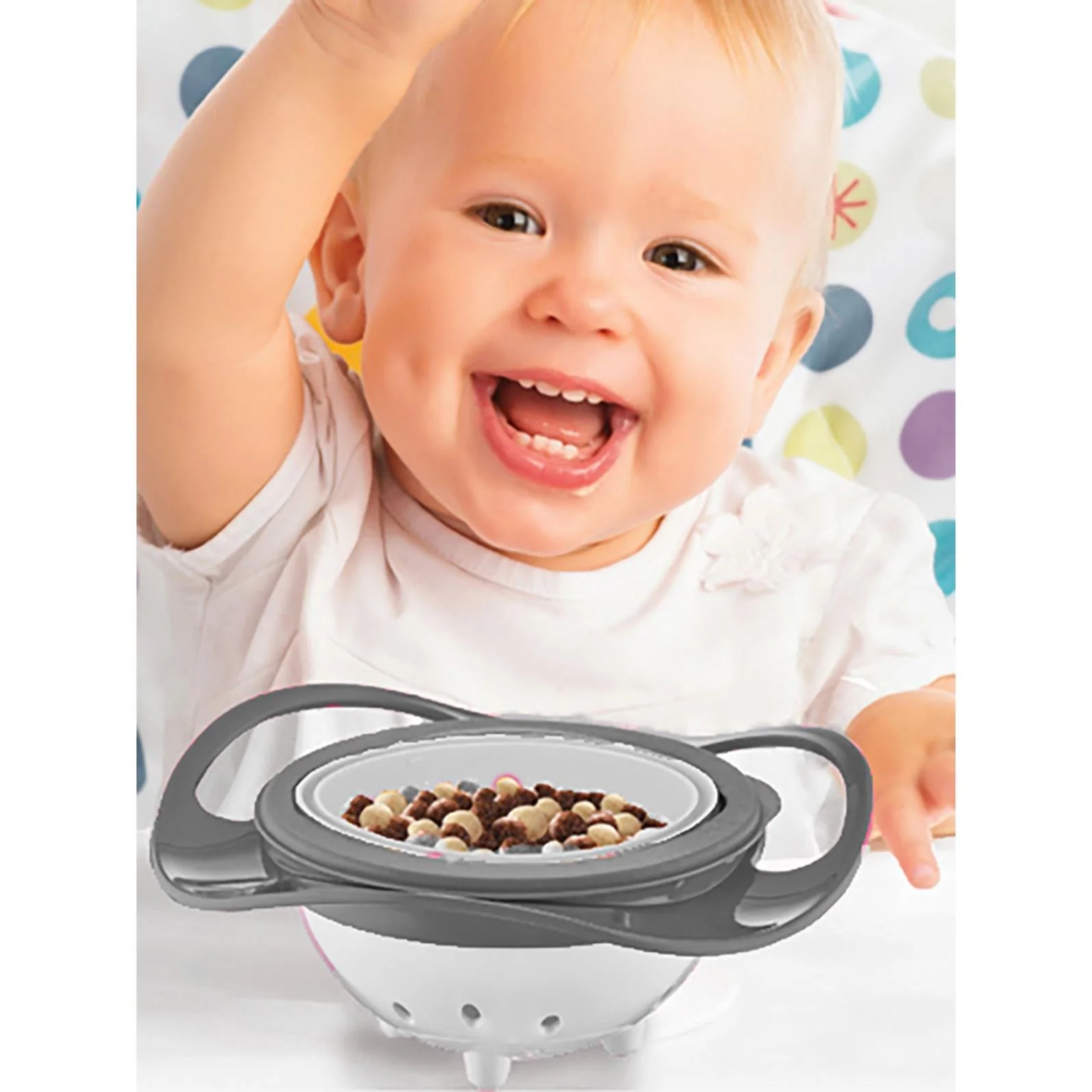 Baby Jem Dokulmeyen Tabak - Gri - Image 14