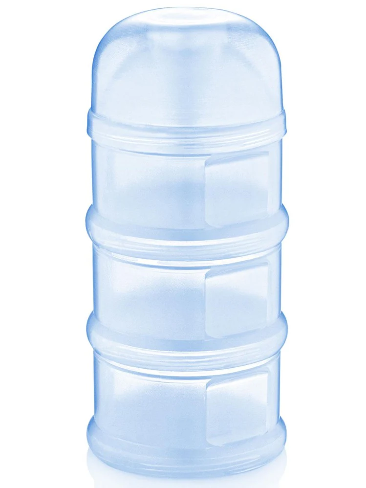 Baby Jem Katlı Toz Mama Kabı - Mavi - Image 8