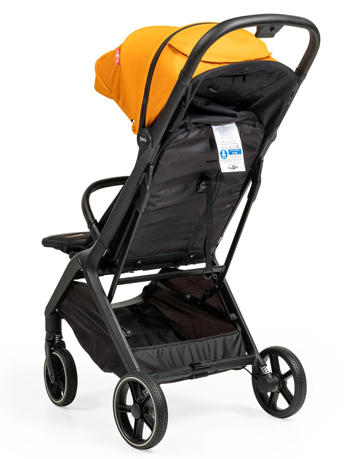 Baby2Go Calico Kabin Boy Bebek Arabası - Sarı - Image 8