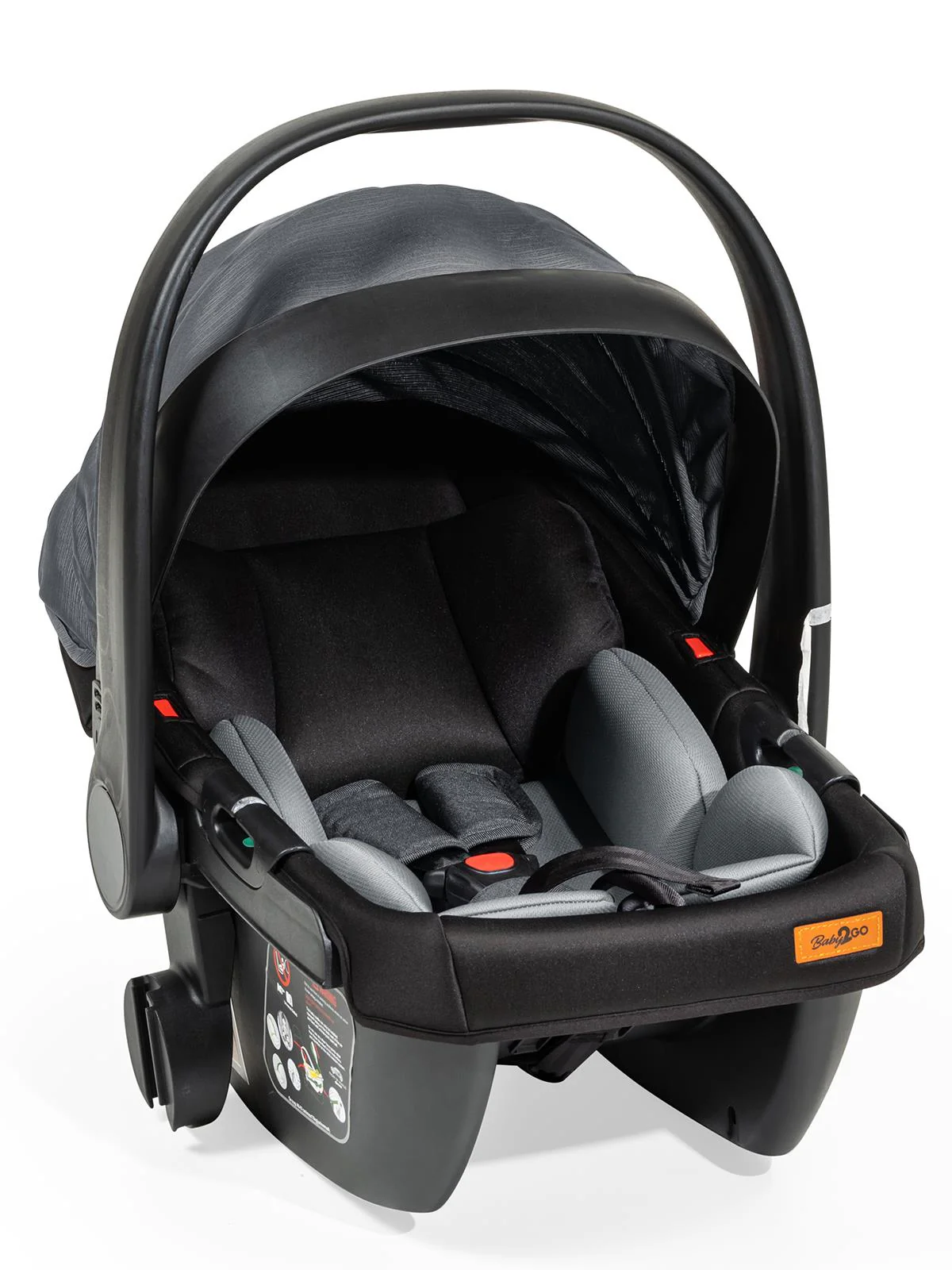 Baby2Go Grouse Travel Sistem Bebek Arabası - Gri - Image 2
