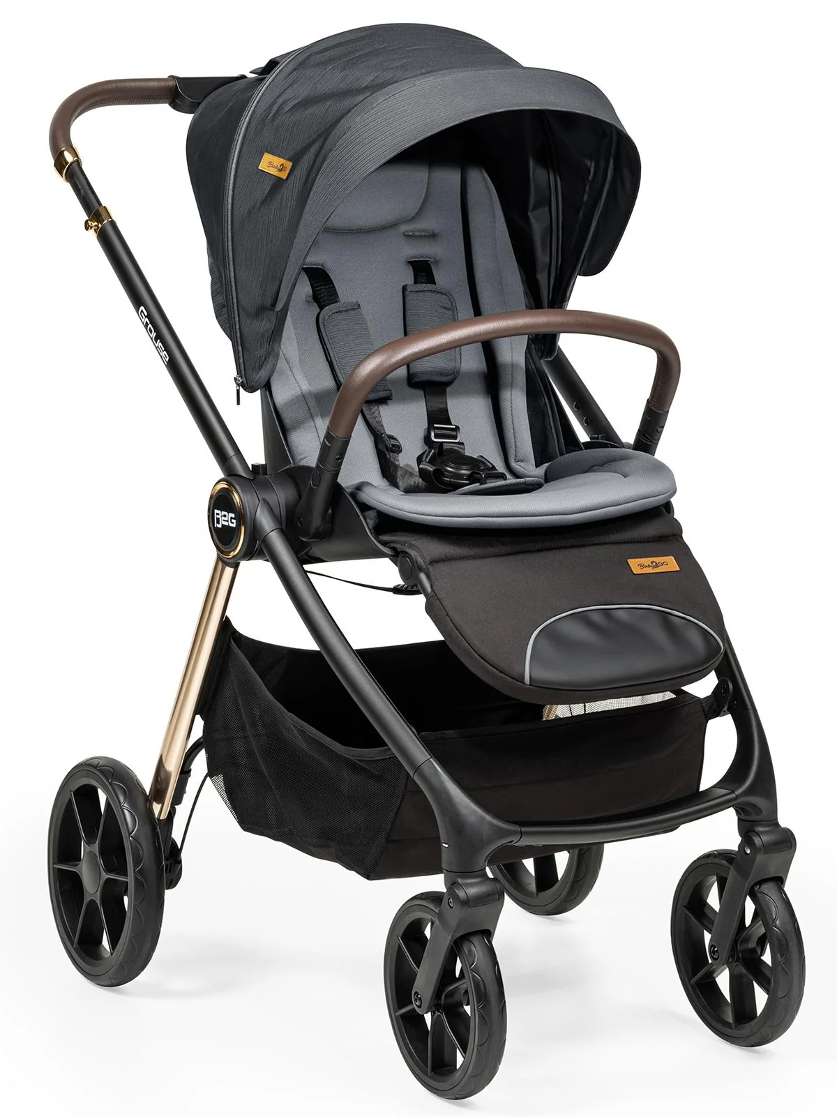 Baby2Go Grouse Travel Sistem Bebek Arabası - Gri - Image 3
