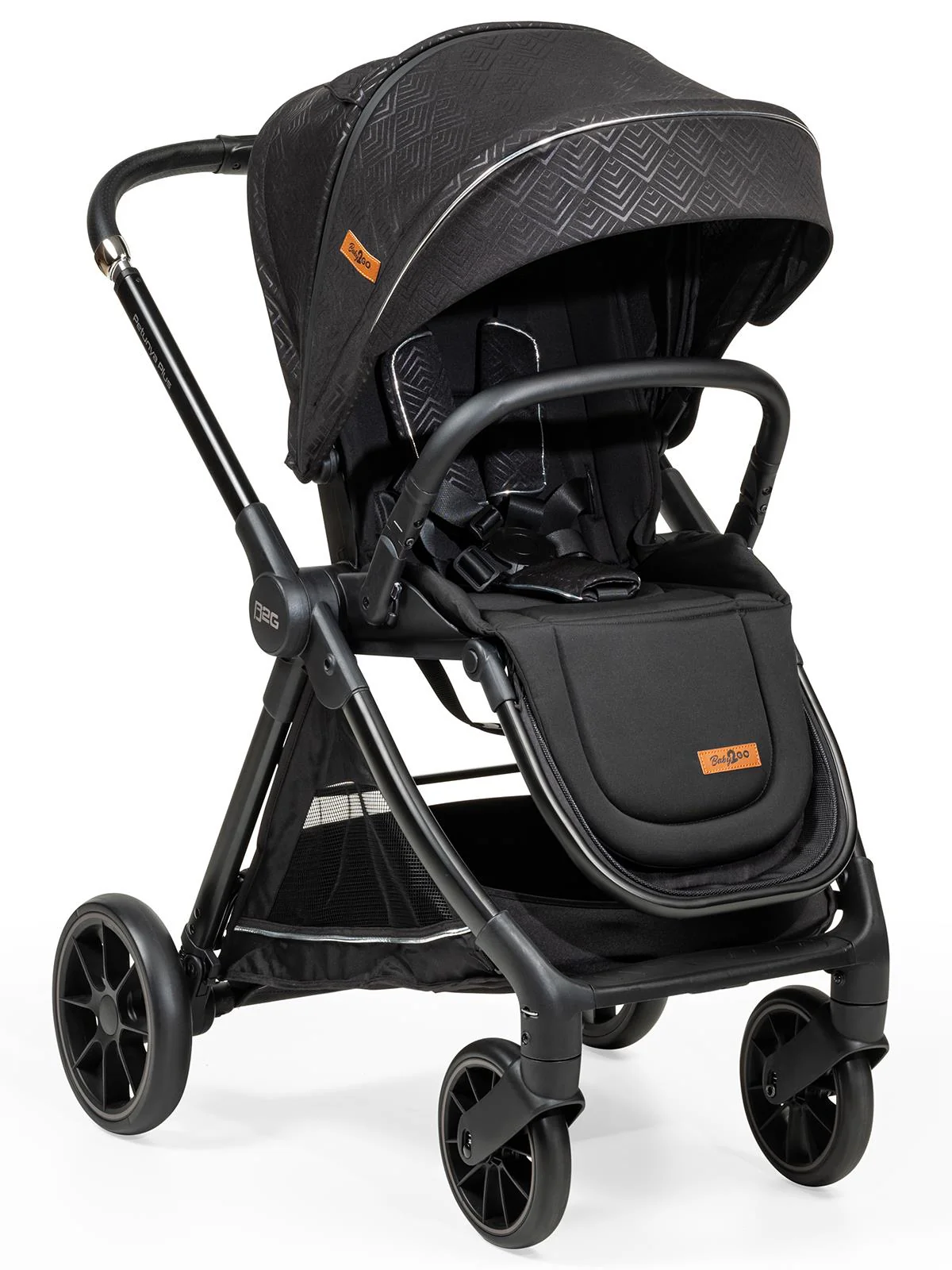Baby2Go Petunya Plus Travel Sistem Bebek Arabası - Siyah - Image 13