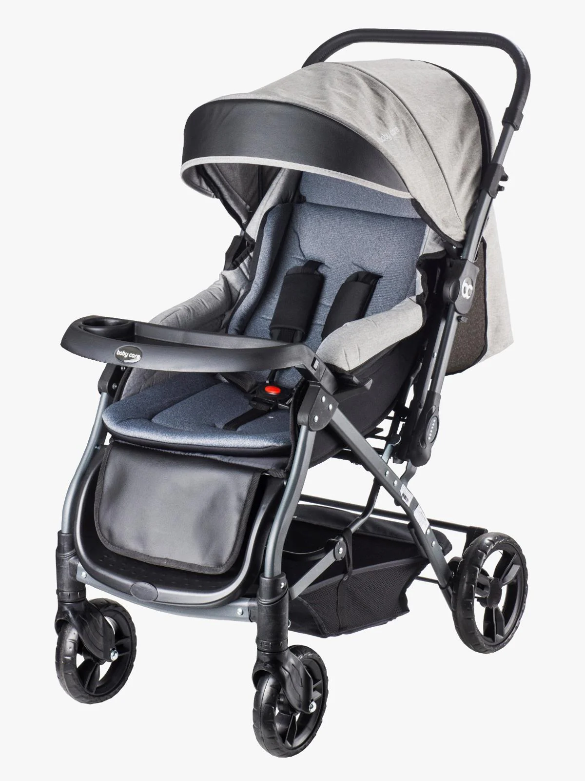 Babycare Capron Çift Yönlü Bebek Arabası - Siyah - Image 9
