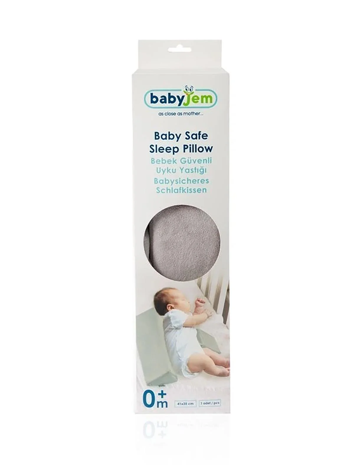 Babyjem Guvenli Uyku Yan Yastığı - Gri - Image 5