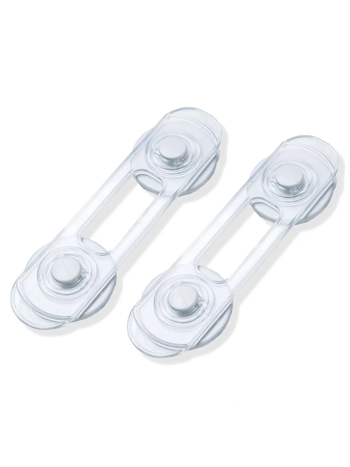 Babyjem Mini Çok Amaçlı Kilit Çoklu Paket 12 Adet / Şeffaf - Image 2