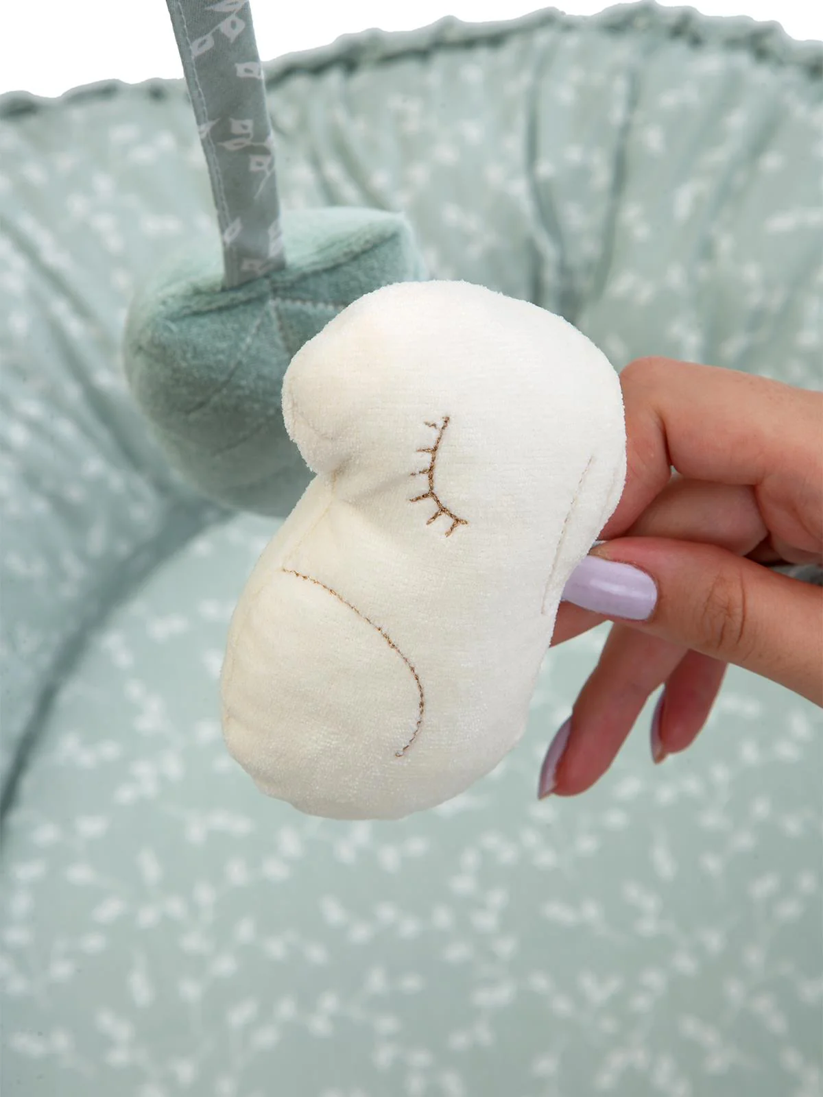 Babyjem Oyuncaklı Anne Baba Yanı Yatağı - Yeşil - Image 4