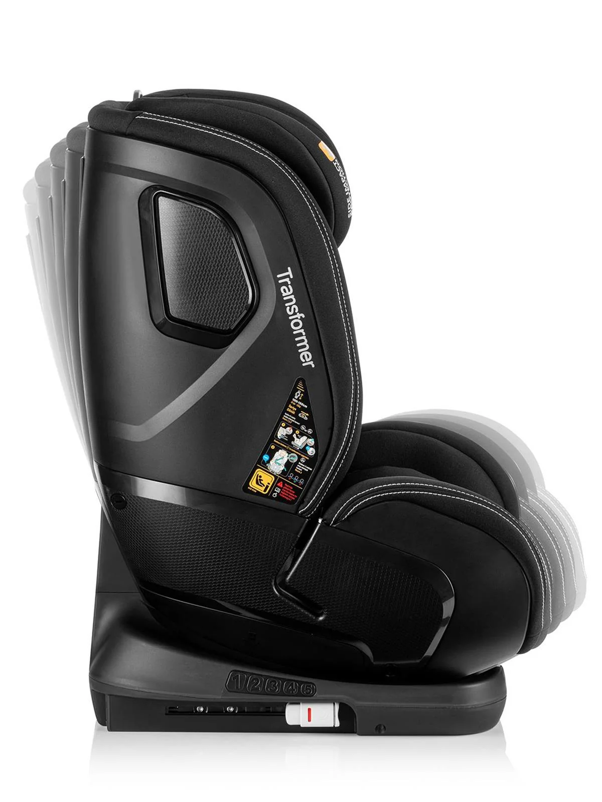 Bagi Transformer I-Size Oto Koltuğu 9-36 kg - Siyah - Image 4