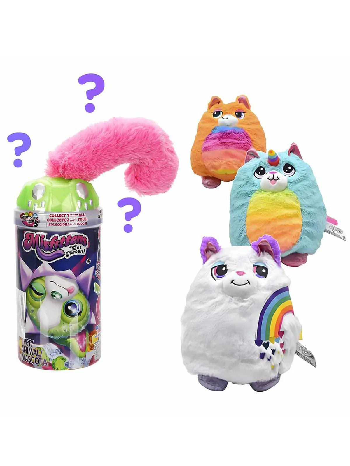 Basic Fun Misfittens Gemstones Sürpriz Peluş S5 - Image 9