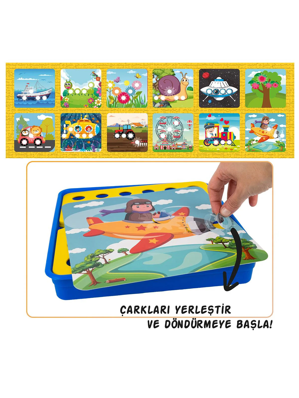 Bee Smart Çarkı Bul Oyun Seti - Image 3