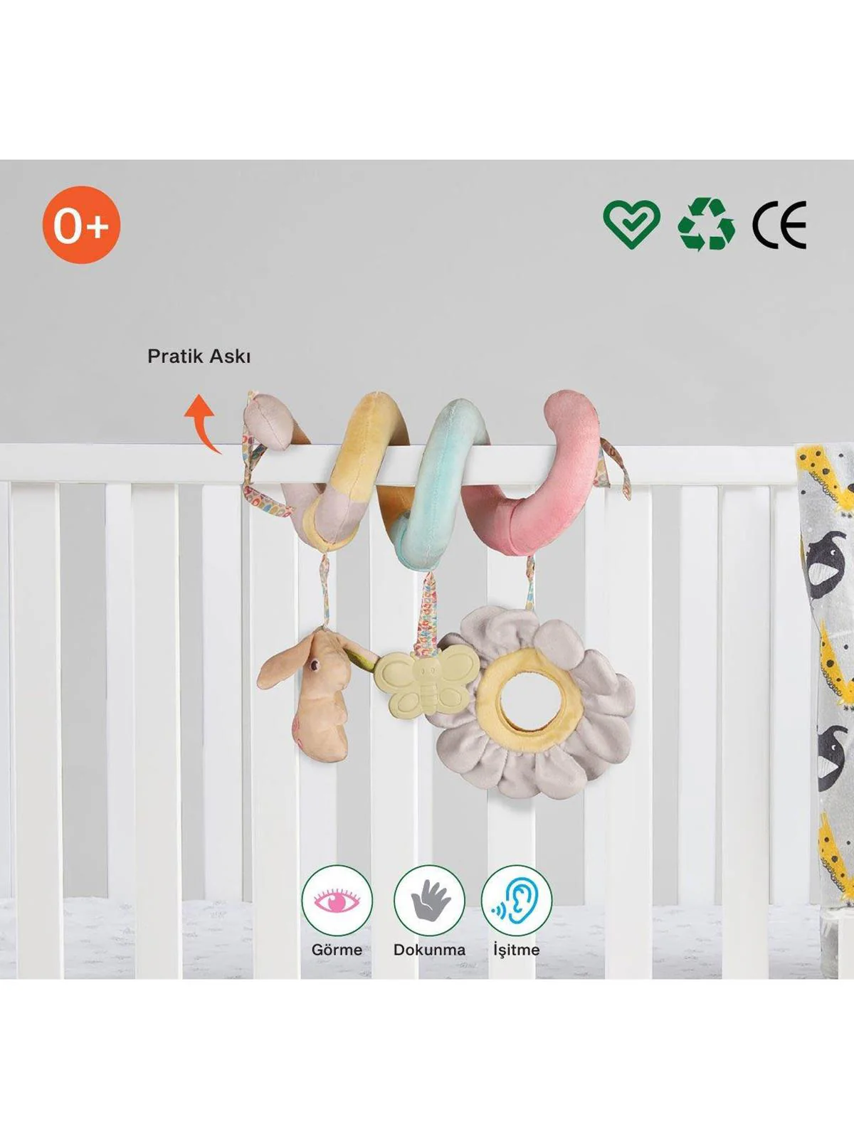 Been Spıral Stroller Toy/spiral Puset Oyuncağı - Image 2