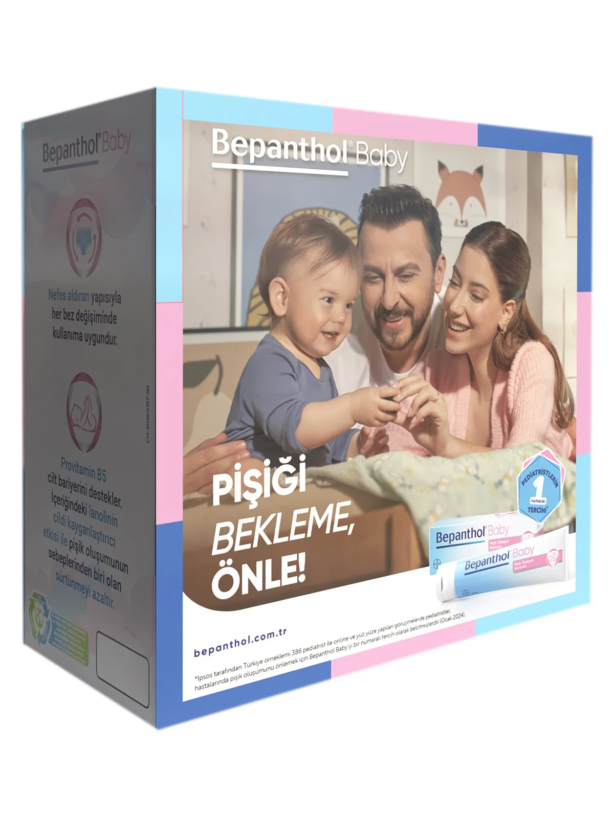 Bepanthol Baby Pişik Önleyici Merhem 100gr /Islak Mendil Hediyeli Combo - Image 2