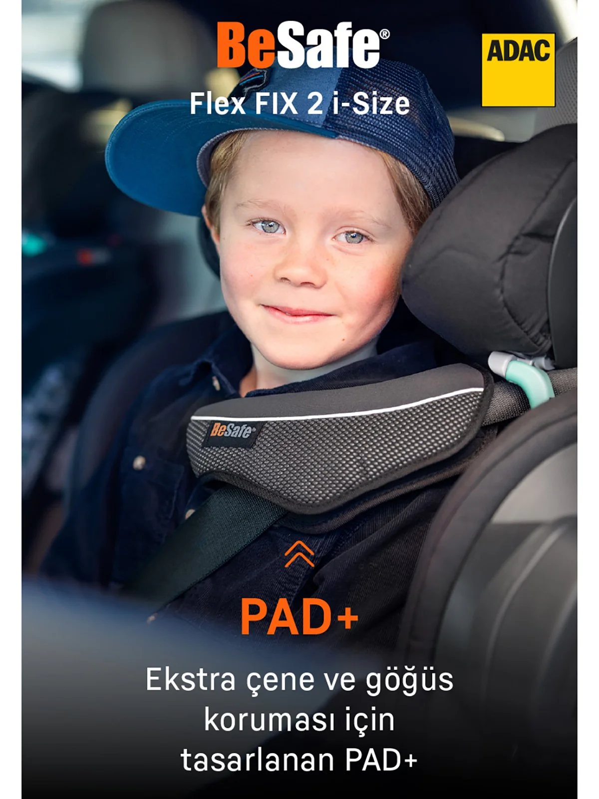 Besafe Izı Flex Fıx I-Sıze 2 Oto Koltuğu 15-36 kg - Gri - Image 3