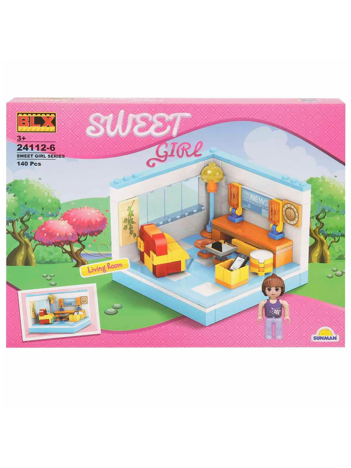 Sweet Girl Oturma Odası 140 Parça - Image 3