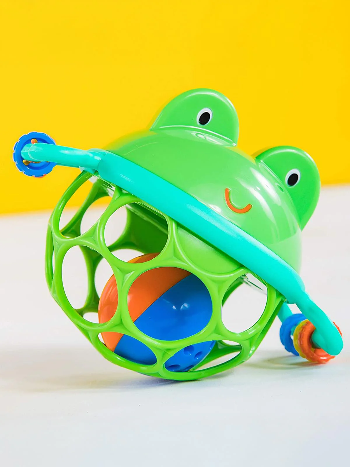 Bright Starts Oball Minik Kurbağa Çıngırak Oyuncak - Image 3