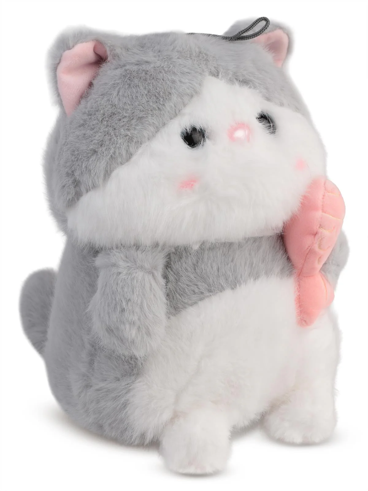 Peluş Oyuncak 17cm  Balık Tutma Kedi - Image 5