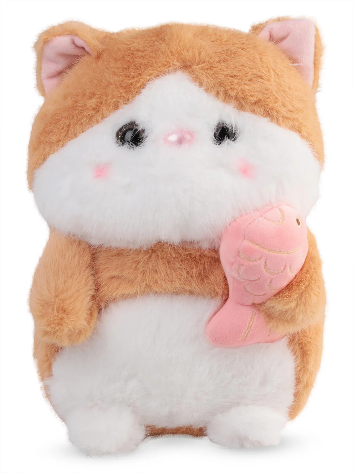Peluş Oyuncak 17cm Balık Tutma Kedi