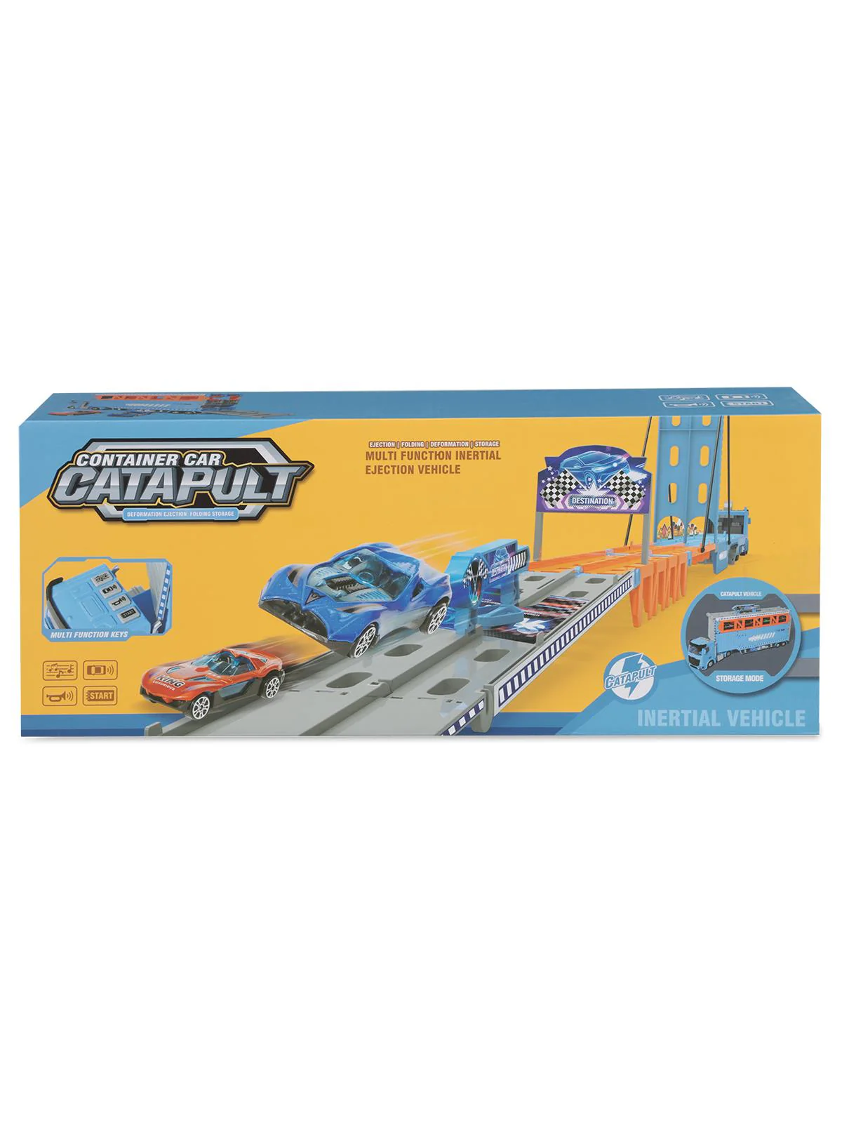 Can Oyuncak Konteynır Kutulu Metal Araba Set - Image 3