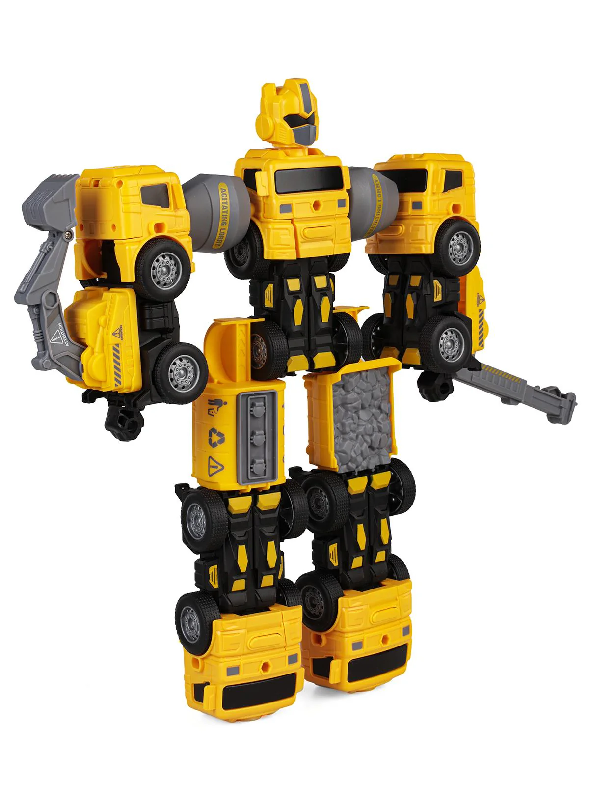 Can Oyuncak Ufo Transformers - Sarı - Image 2
