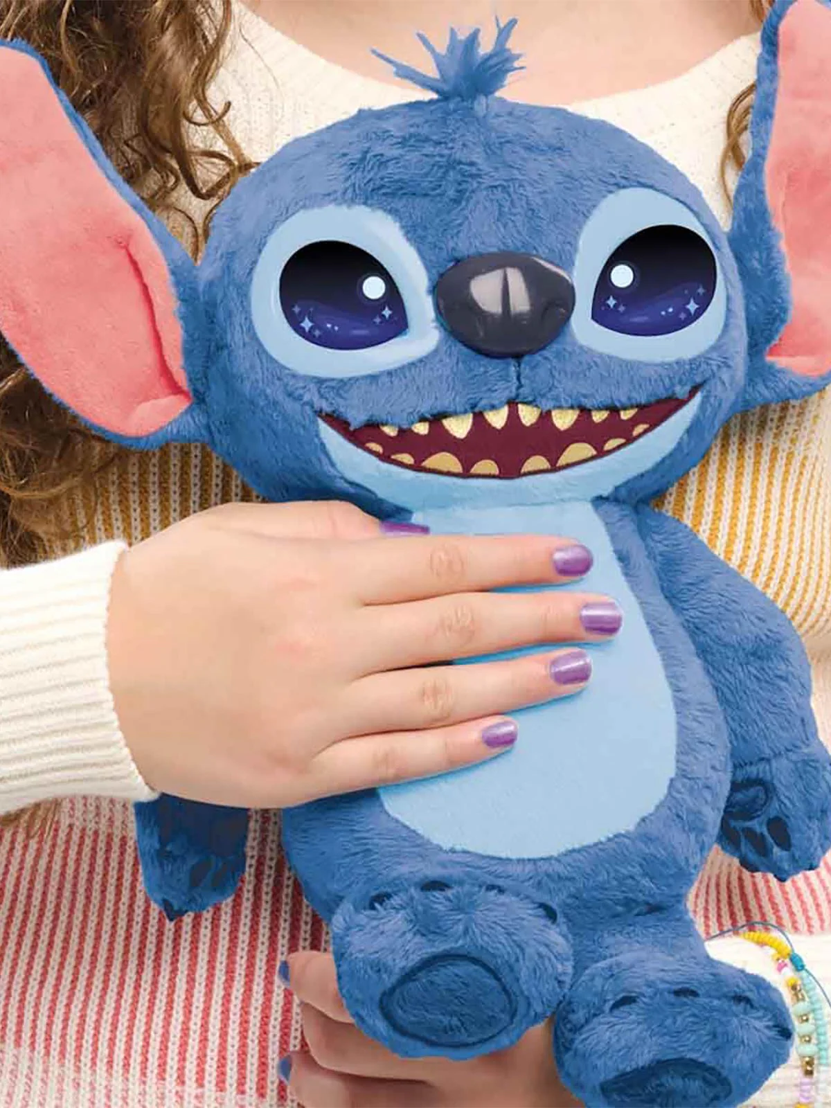 Ceren Oyuncak Stitch 36 Cm Duygular Interaktıf Peluş 50'Den Fazla Ses - Image 5
