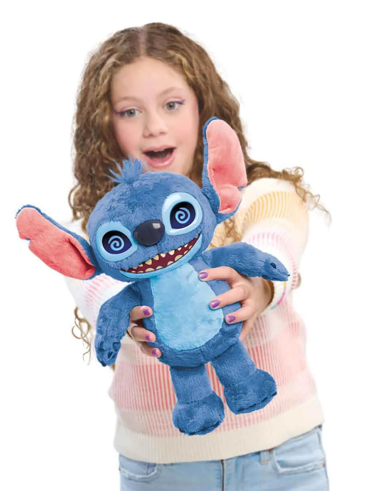 Ceren Oyuncak Stitch 36 Cm Duygular Interaktıf Peluş 50'Den Fazla Ses - Image 7