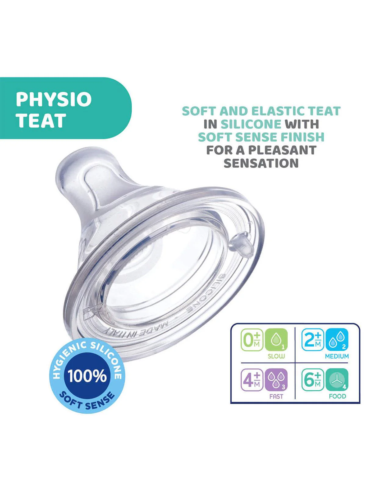 Chicco P5 Antikolik Biberon Pp 300 ml - Mavi - Image 5