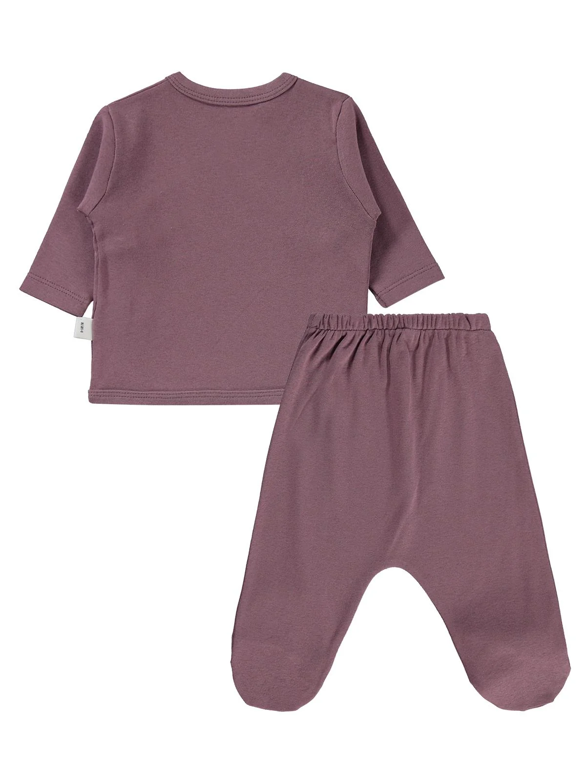 Civil Baby 3'Lü Basic 0-1 Ay Zıbın Takımları - Kahve - Image 3