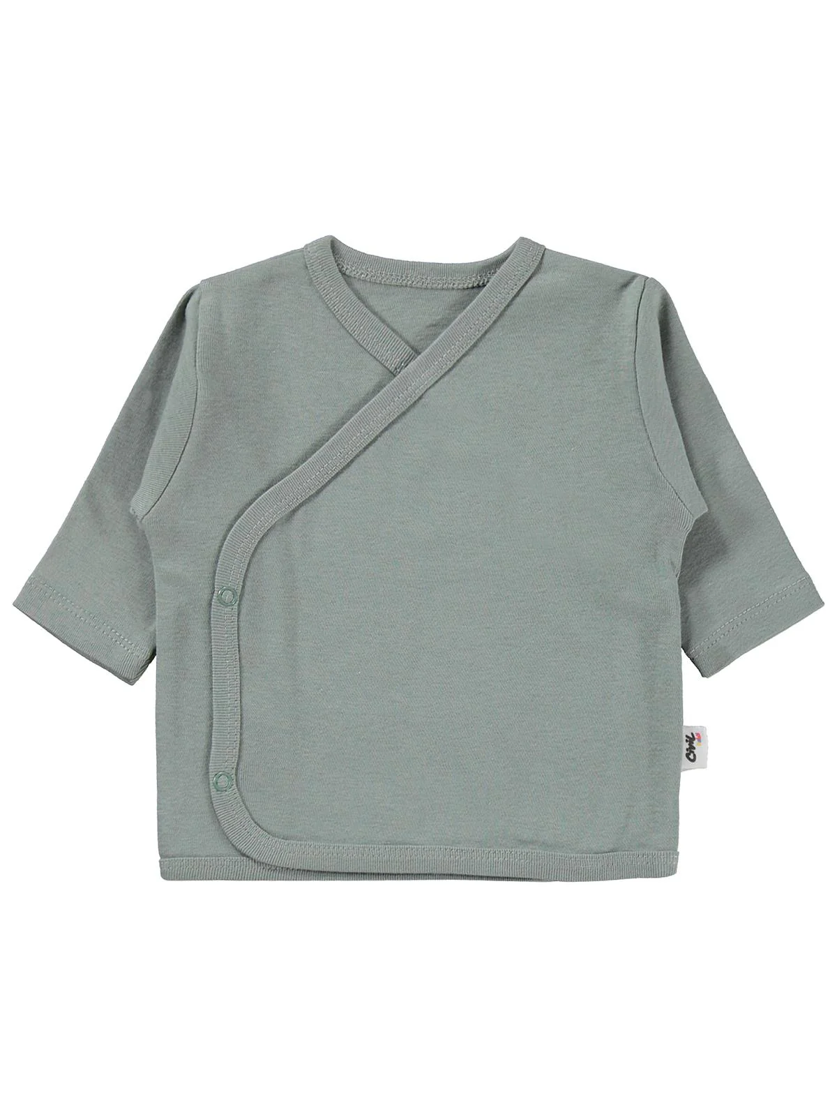 Civil Baby 3'Lü Basic 0-1 Ay Zıbın Takımları - Yeşil - Image 3