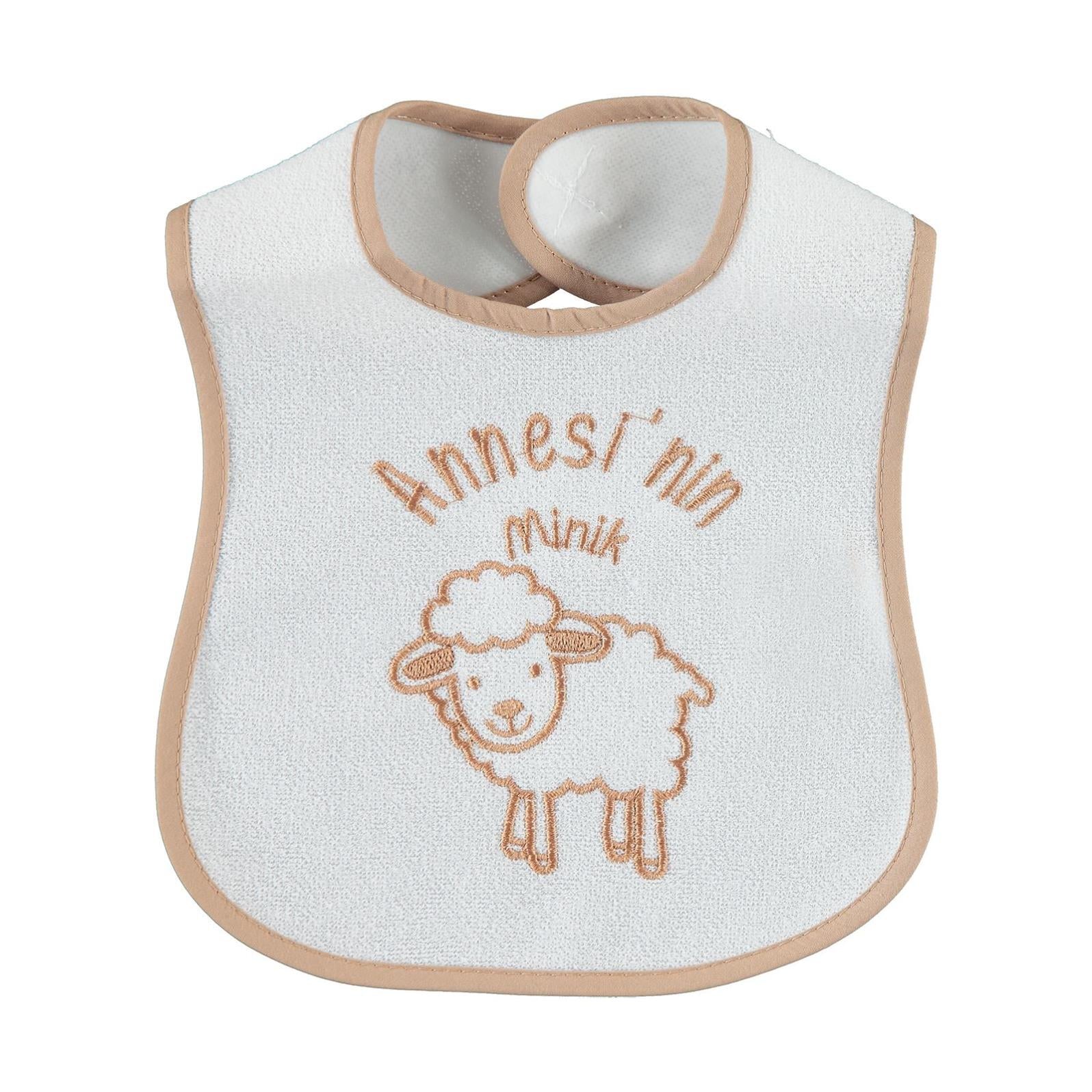 Civil Baby Annesi'Nin Minik Kuzusu Nakışlı Mama Önlüğü - Image 2