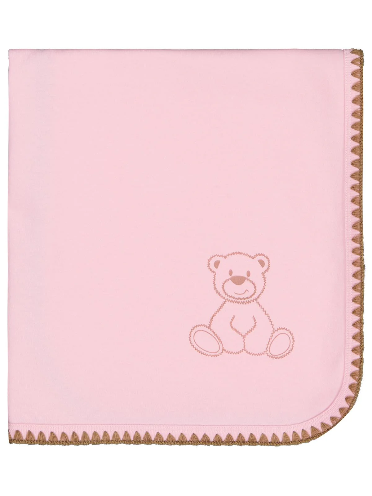 Civil Baby Ayıcık Baskılı Battaniye - Pembe