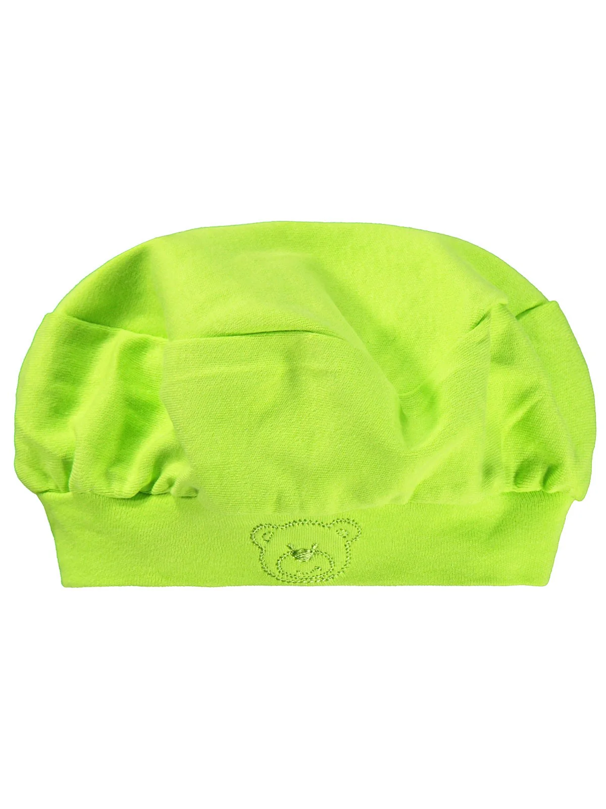 Civil Baby Ayıcık Kafa Unisex Aşçı Şapka - Yeşil