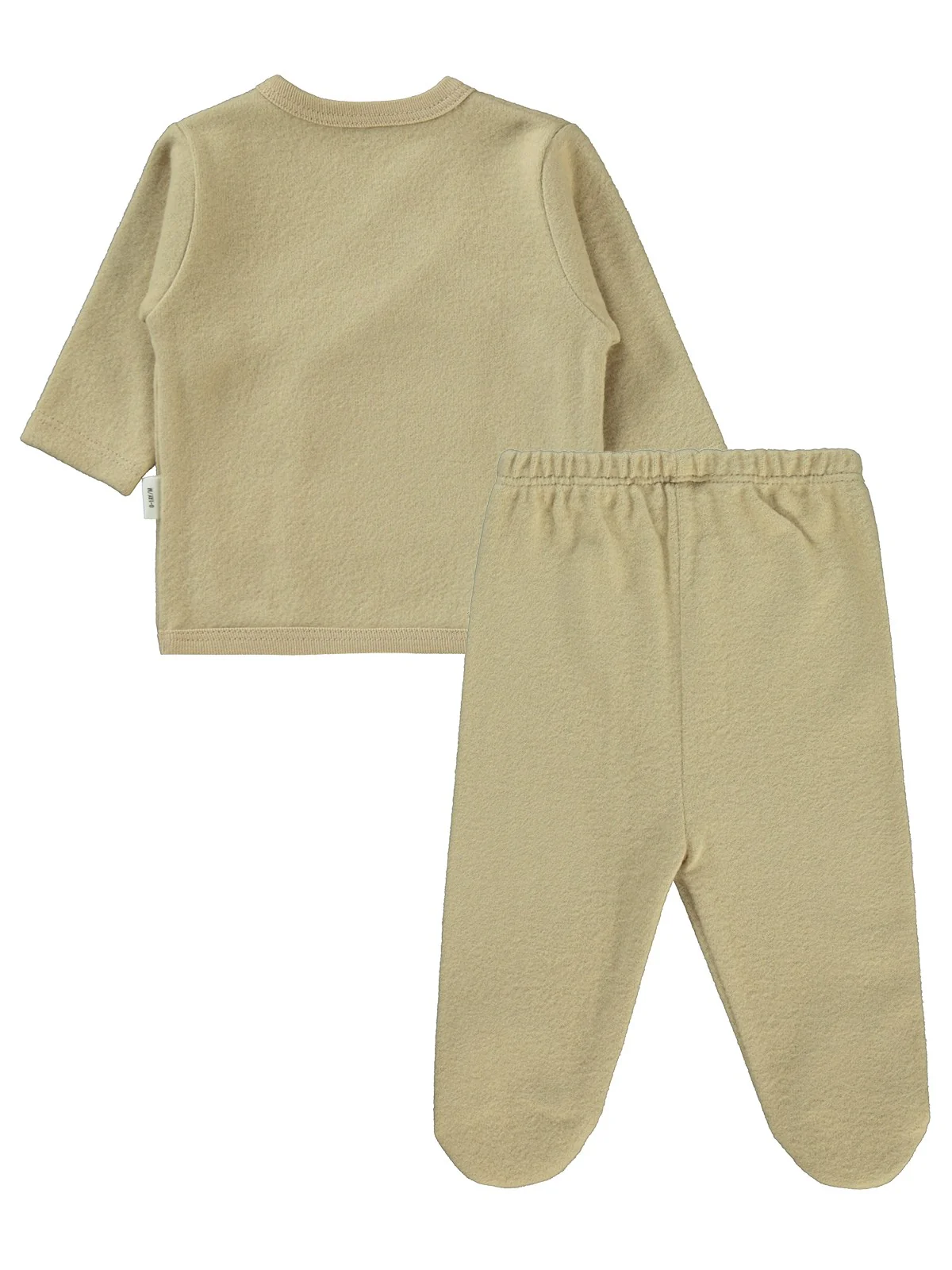 Civil Baby Ayıcık Nakışlı Zıbın Takımları - Kahverengi - Image 3