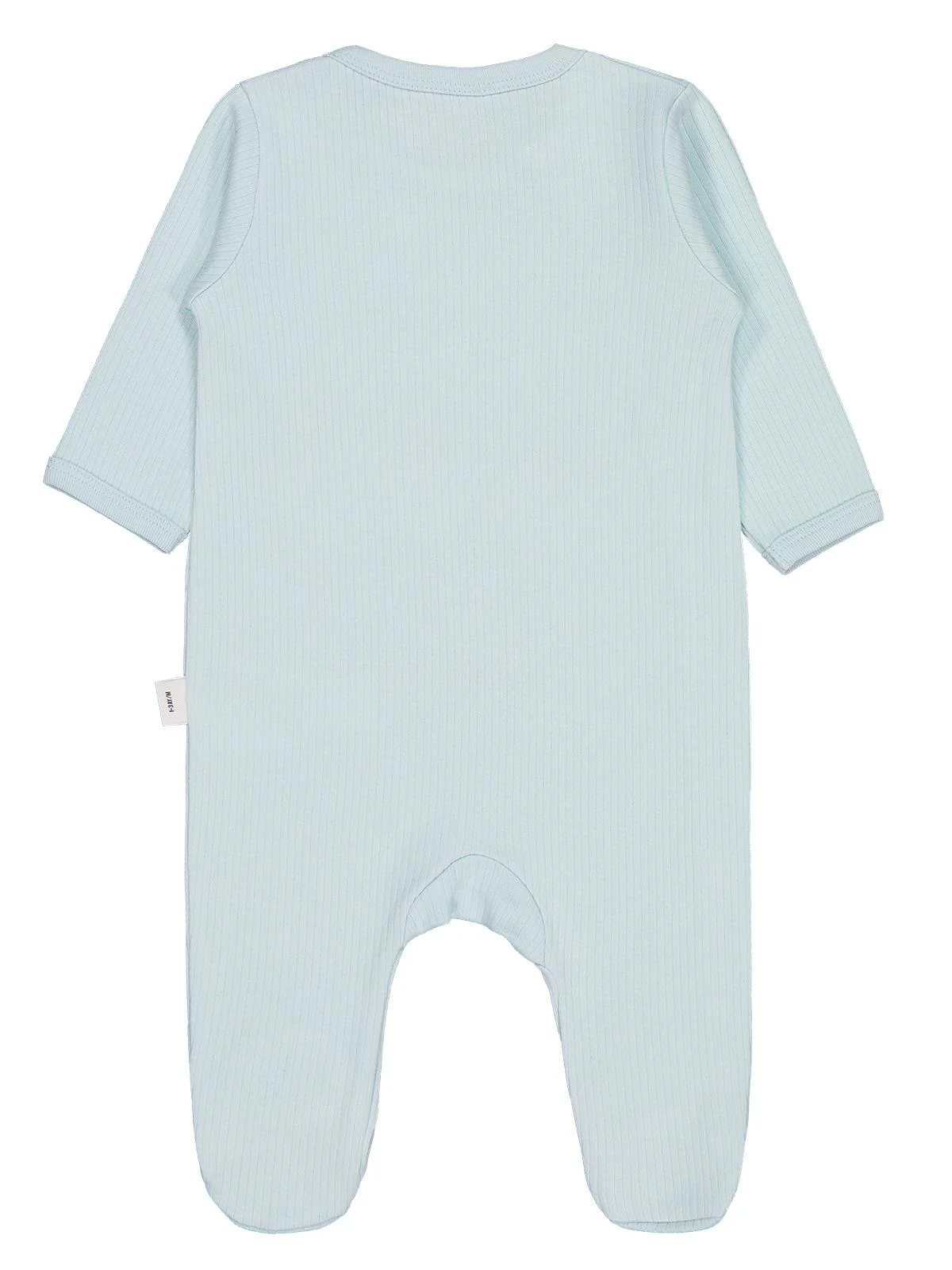 Civil Baby Balerin Nakışlı 1-9 Ay Tulum - Bebe Mavi - Image 3