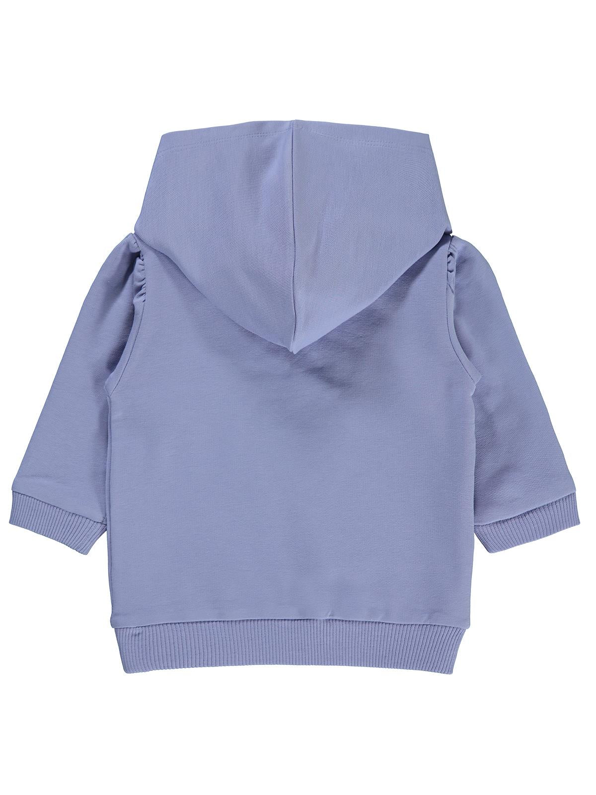 Civil Baby Basic Arma Etiketli 6-18 Ay Sweatshirt - Lila - Image 2