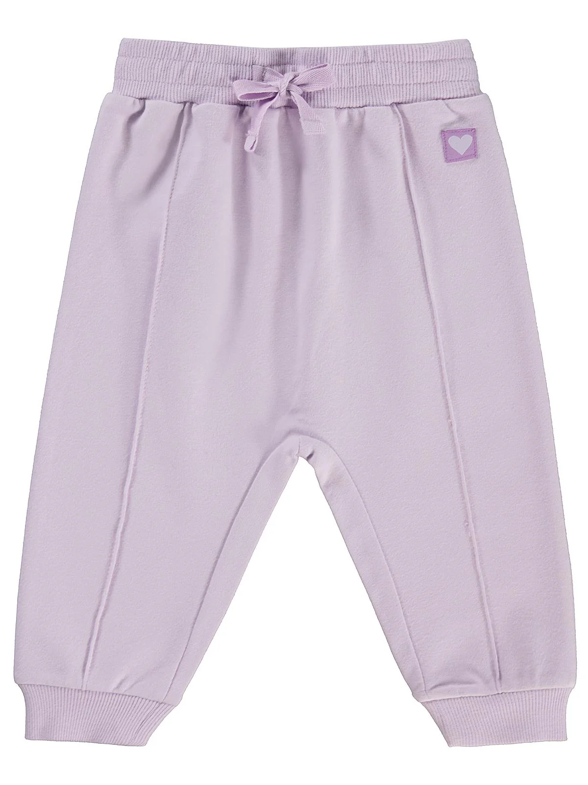 Civil Baby Civil Basic Kalp Etiketli 6-18 Ay Eşofman Altı - Lila