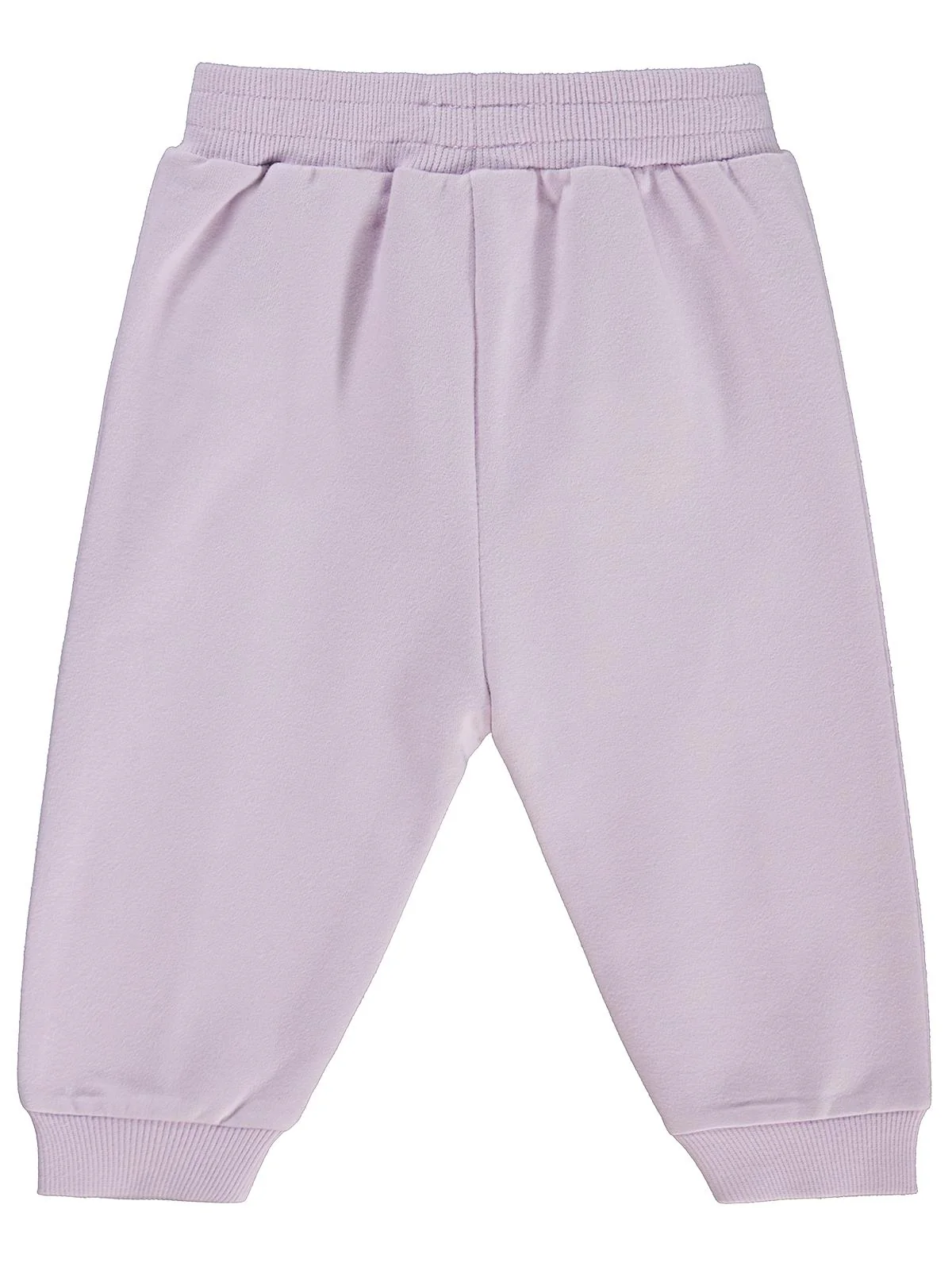 Civil Baby Civil Basic Kalp Etiketli 6-18 Ay Eşofman Altı - Lila - Image 2