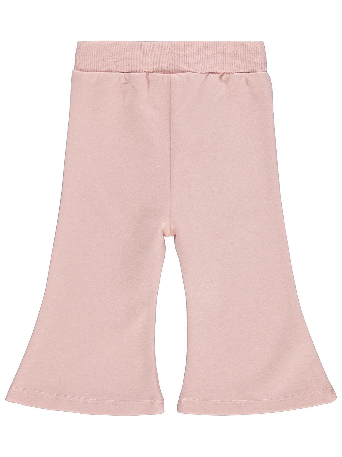 Civil Baby Civil Basic Kalp Etiketli İspanyol Paça 6-18 Ay Eşofman Altı - Pembe - Image 2