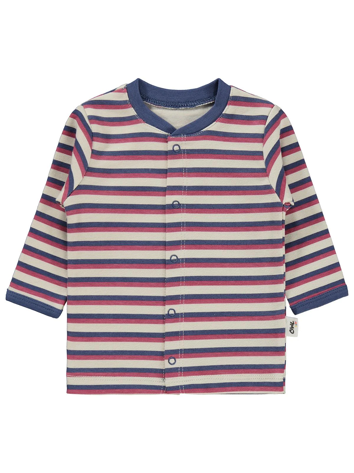 Civil Baby Çizgi Empirme 1-9 Ay Pijama Takımı - Bej - Image 7