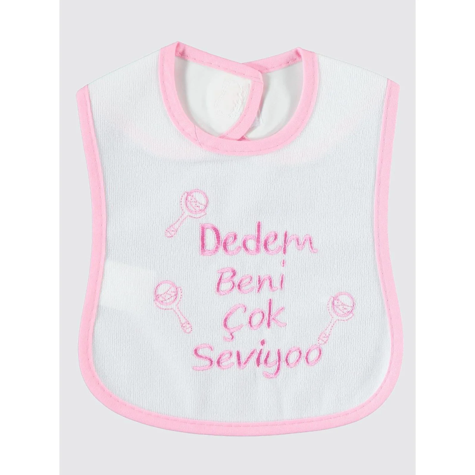 Civil Baby Bebek Mama Önlüğü  0-24 Ay - Pembe - Image 3