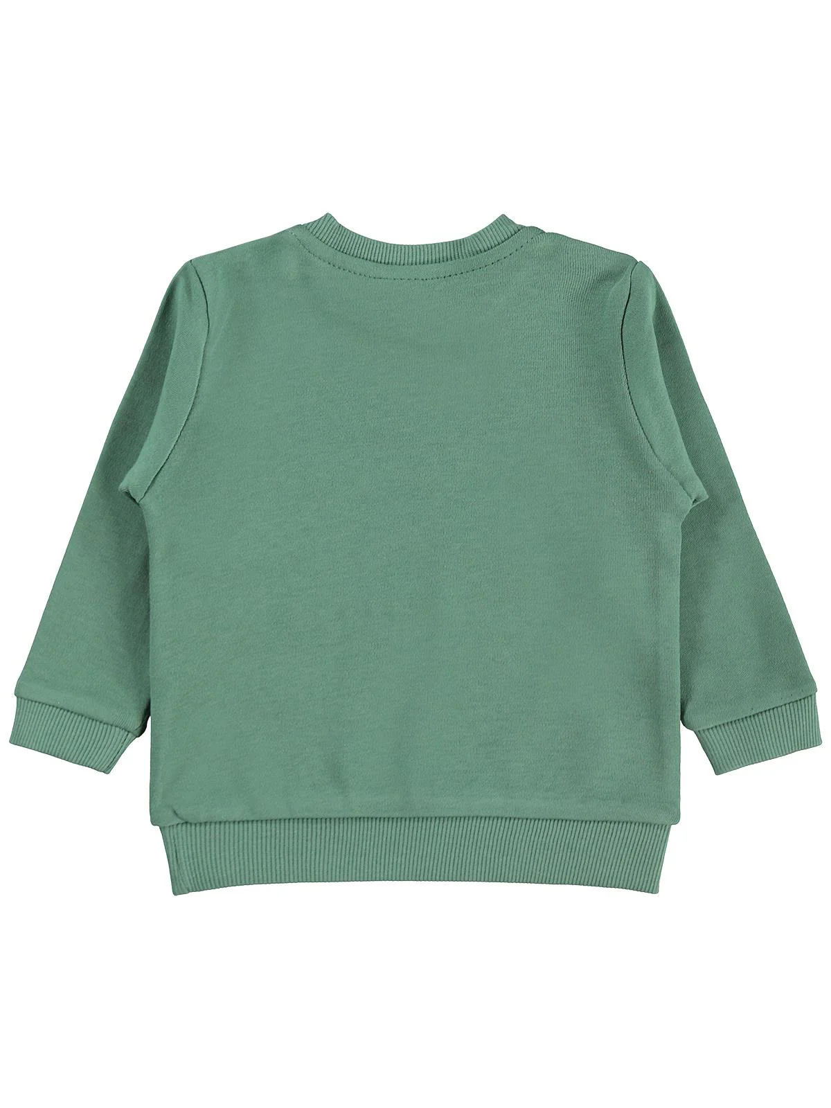 Civil Baby Dinozor Baskılı 6-18 Ay Sweatshirt - Haki - Image 2