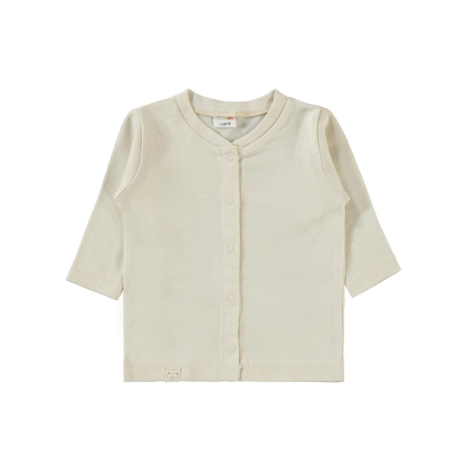 Civil Baby Düz 1-6 Ay Pijama Takımı - Bej - Image 12