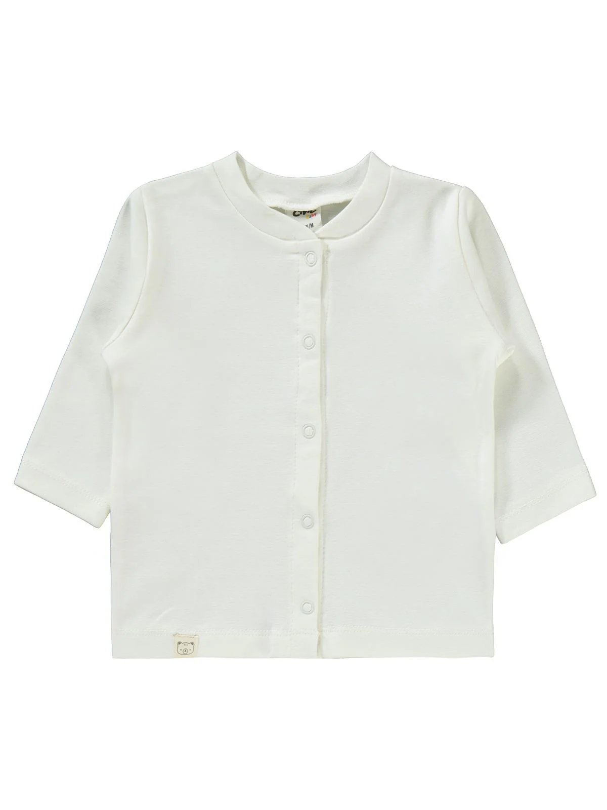Civil Baby Düz 1-6 Ay Pijama Takımı - Ekru - Image 2