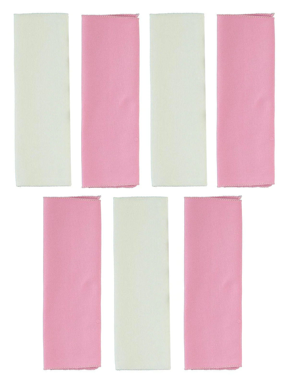 Civil Baby Düz 7 Li Ağız Mendili - Pembe - Image 3