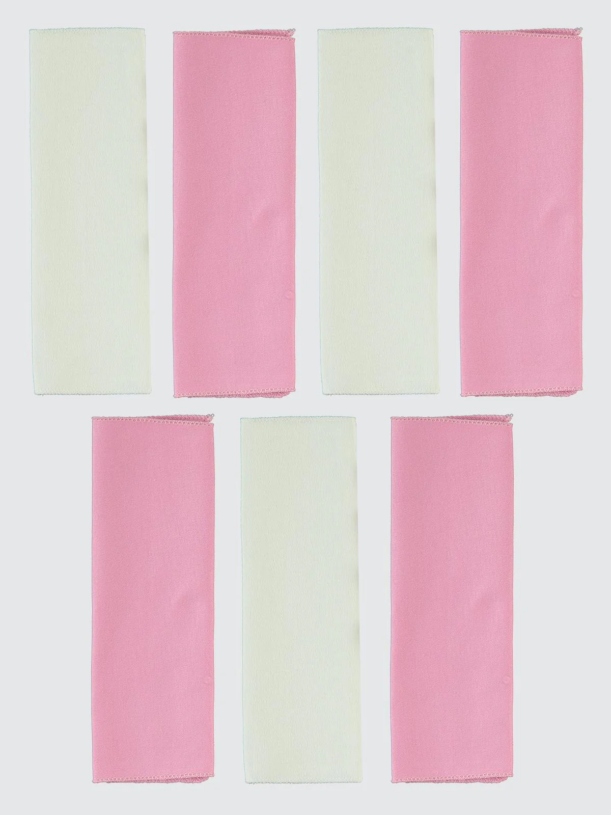 Civil Baby Düz 7 Li Ağız Mendili - Pembe - Image 4